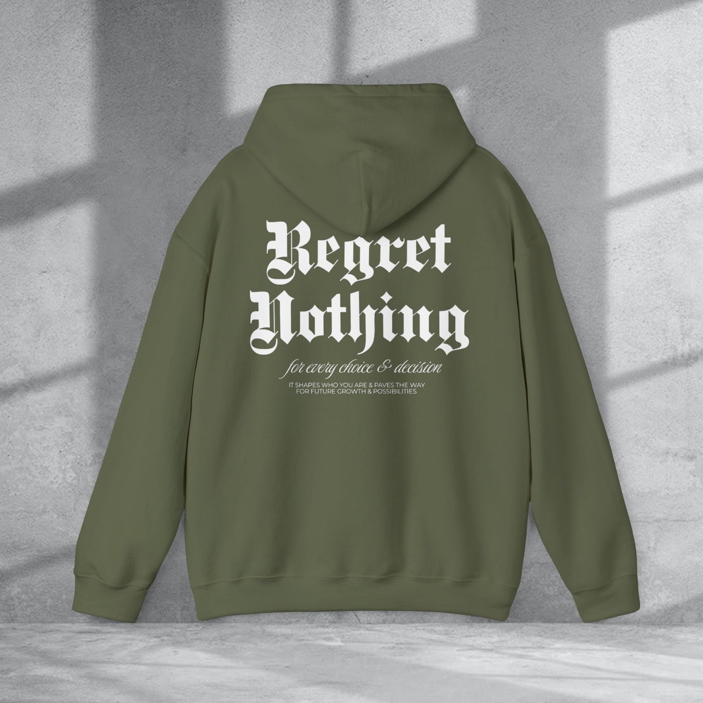 Regret Nothing Hoodie